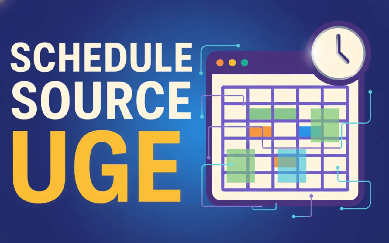 schedule source uge
