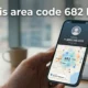 Where is Area Code 682 Located