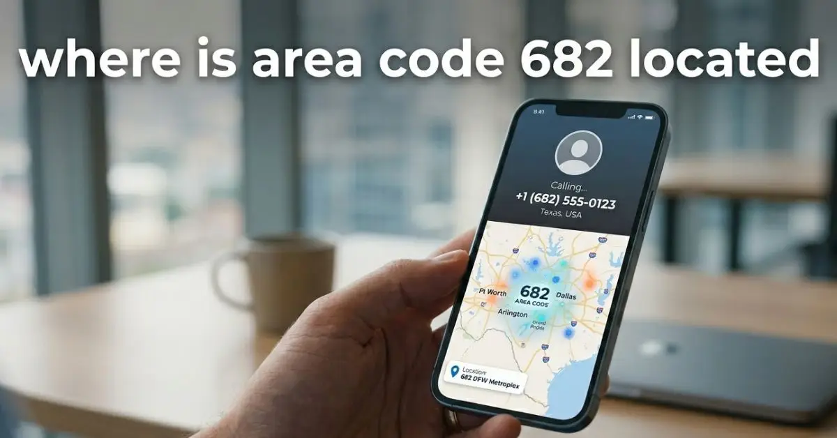 Where is Area Code 682 Located