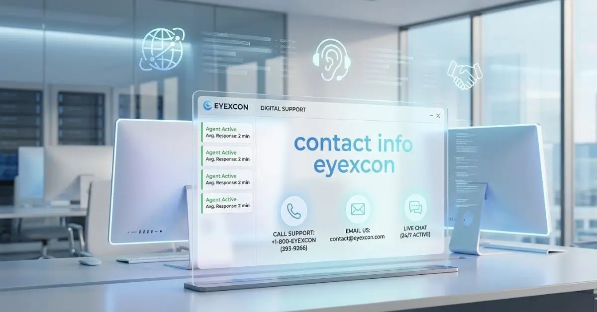 Contact Info Eyexcon